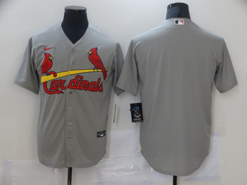 Men’s St. Louis Cardinals Gray Alternate Blank Jersey