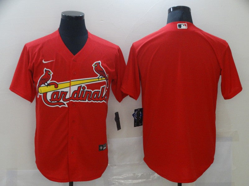 Men’s St. Louis Cardinals Red Alternate Blank Jersey