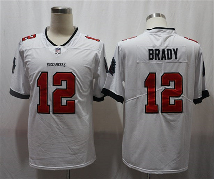 Men’s Tampa Bay Buccaneers #12 Tom Brady Nike White Vapor Elite Jersey