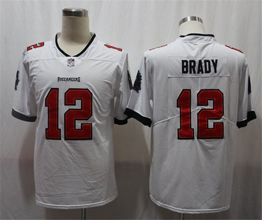 Men’s Tampa Bay Buccaneers #12 Tom Brady Nike White Vapor Elite Jersey