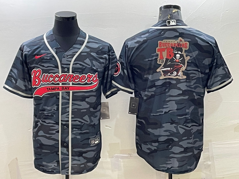 Men’s Tampa Bay Buccaneers Grey Camouflage Jersey