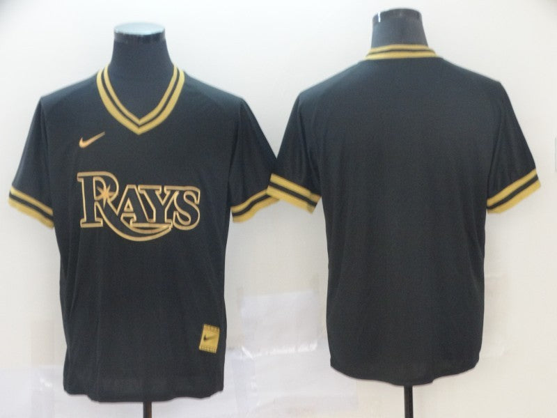 Men’s Tampa Bay Rays Black Blank Jersey