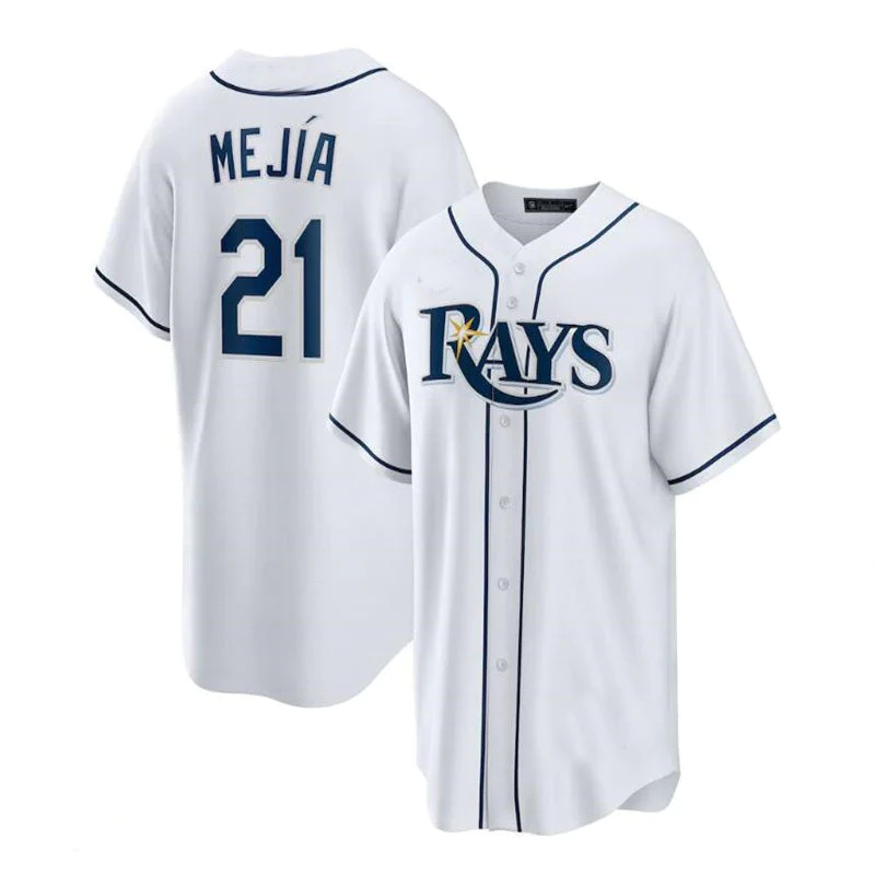 Men’s Tampa Bay Rays Francisco Mejia #21 White Home Jersey