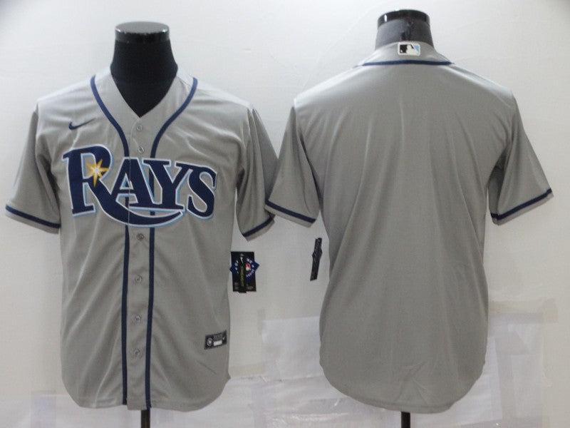Men’s Tampa Bay Rays Gray Blank Jersey