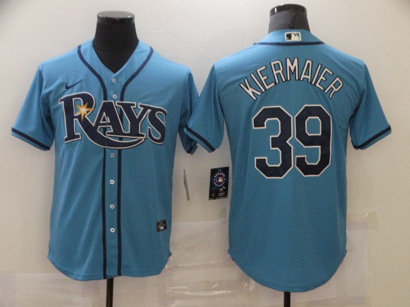 Men's Tampa Bay Rays Kevin Kiermaier #39 Blue Baseball Jersey