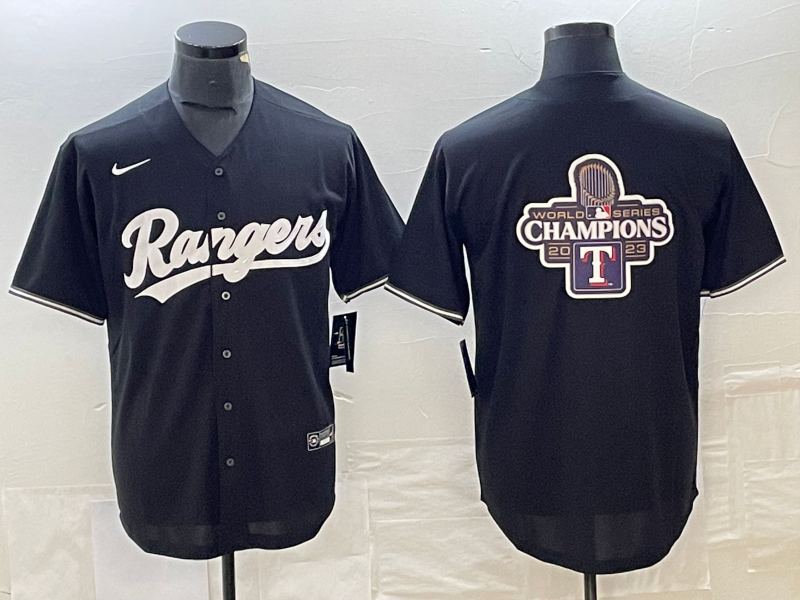 Men’s Texas Rangers Black Jersey