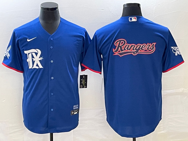 Men’s Texas Rangers Royal Team Jersey