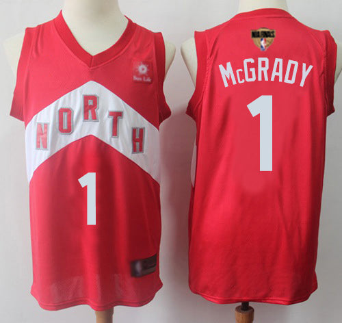 Men’s Toronto Raptors #1 Tracy McGrady Nike Earned Edition Jersey
