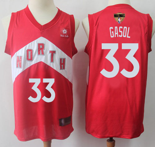 Men’s Toronto Raptors #33 Marc Gasol Nike Earned Edition Jersey