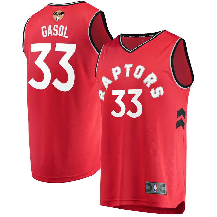 Men’s Toronto Raptors #33 Marc Gasol Nike Red Icon Edition Basketball Jersey