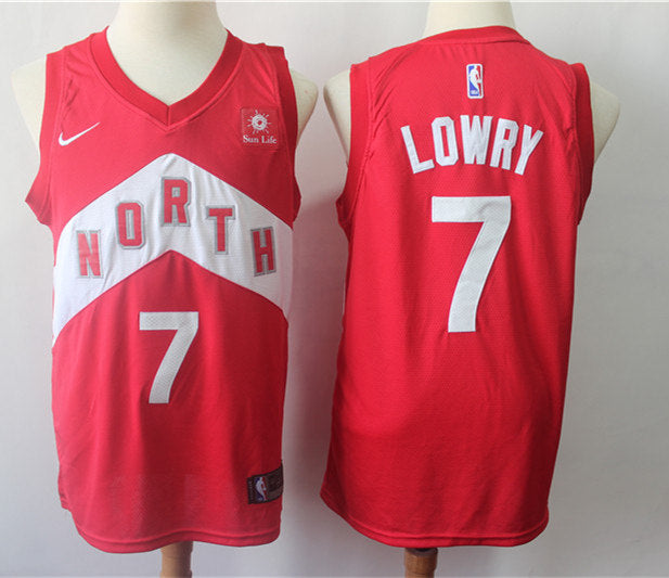 Men’s Toronto Raptors #7 Kyle Lowry Nike Red Earned Edition Jersey