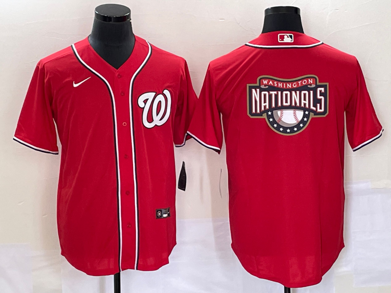 Men’s Washington Nationals Red Alternate Team Jersey